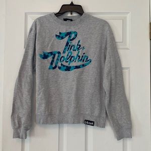 Mens size S Pink Dolphin brand sweatshirt